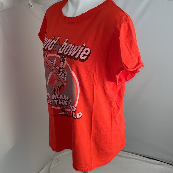 Recycled Karma David Bowie The Man Who Sold The World short sleeve t-shirt - Picture 3 of 11